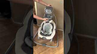 The Perfect Combo Graco Duet Soothe Swing and Rocker Review  Best baby swing review [upl. by Giah]