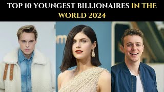 💰 Top 10 Youngest Billionaires in the World 2024  Pablepic youngestbillionaire billionaire [upl. by Eemiaj569]