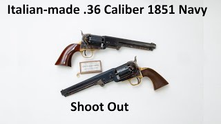 Italian made 1851 Navy revolver shoot out [upl. by Melar]