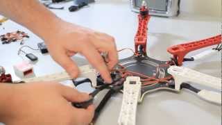 DJI F550 FLAMEWHEEL NAZA HEXACOPTER ARF STEP BY STEP COMPLETE BUILD [upl. by Uv]