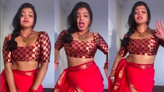 Malayalam Serial Actress Haritha Nair Latest Dance [upl. by Asabi295]