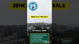 2 BHK apartment flat for sale Devanahalli Bangalore airport near [upl. by Cammi]