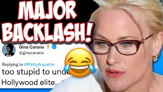 Patricia Arquette Faces MAJOR BACKLASH After ATTACKING Gina Carano On Twitter [upl. by Nanni530]