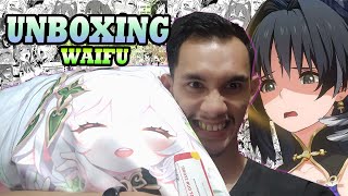 Review Bantal WAIFU Genshin Impact Unboxing Anime Dakimakura Pillow [upl. by Navert830]