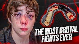 The Most Brutal Fight Moments Of All Time  MMAs Most Savage Moments amp Knockouts [upl. by Llahsram]