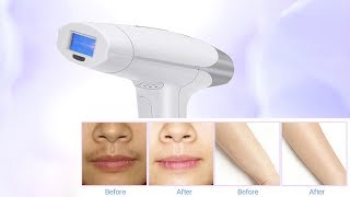 Laser Epilator Hair Removal Permanent Bikini Trimmer Electric depilador Machine [upl. by Switzer]