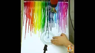 DIY Wall Art Create Stunning Paintings at Home 🎨✨ rewind canvaspainting [upl. by Ted]