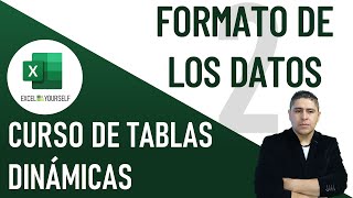 Curso de Tablas Dinámicas Desde Cero  Importancia del formato de los datos  Clase 2 [upl. by Chuck]