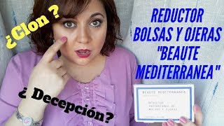 😱​¿FUNCIONA el CLON Remescar de MERCADONA  Reductor BOLSAS y OJERAS Beaute Mediterranea [upl. by Lieno]