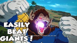 How To Beat Great ApesGiants On Dragon Ball Sparking Zero [upl. by Stepha]