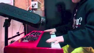 Nord Stage 2 arpeggiator blur pad and lady d [upl. by Alden]