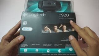 Logitech C920 1080p Webcam Unboxing amp Testing  Geekyranjit [upl. by Helbonnas]