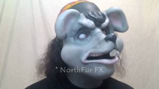 Foam Latex Lyonshel® Rat Face Prosthetic Mask [upl. by Ardeed]