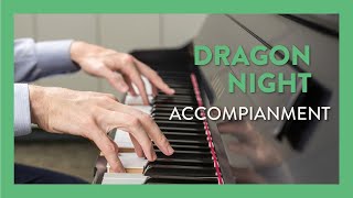 How to Play an Accompaniment for quotDragon Nightquot  Hoffman Academy Piano Lesson 150 Part 2 [upl. by Raynard]