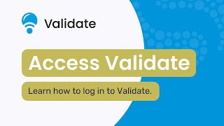 How to access Validate  Your guide to signing up and logging in to the startup ideas platform [upl. by Baniez369]