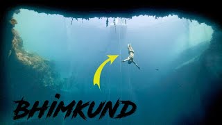 What is the actual depth of Bhimkund  Bhimkund National geographic [upl. by Nahsrad]