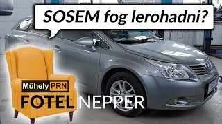 Fotelnepper Sosem fog lerohadni– Toyota Avensis 18 CVT T270 – 2011 [upl. by Ila]