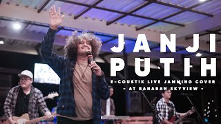 JANJI PUTIH  DODDIE LATUHARHARY  ECOUSTIK LIVE JAMMING COVER AT BANARAN SKYVIEW [upl. by Aneekas]