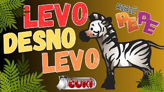 Čuki in Ribič Pepe  ZEBRA  LEVO DESNO LEVO [upl. by Rooker275]