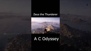 A C Odyssey Zeus the Thunderer shorts games [upl. by Nilrak]