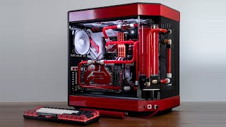 Project Y60  Watercooled and Modded Hyte Y60 BRoll Short [upl. by Nerraw]