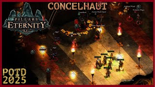 Pillars of Eternity 2025  Concelhaut  Final Boss  PotD  Cragholdt Dungeon map [upl. by Hobart735]