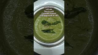 கொத்தமல்லி சட்னி coriander chutney chutney recipes [upl. by Mendes94]