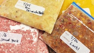 The Best Way to Freeze Food Longer Shelf Life and Rapid Defrosting [upl. by Arodnahs]