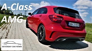 2018 MercedesBenz A220 AMG 4Matic Pierwsze Wrażenia Jazda Próbna TEST 75 PL [upl. by Halludba]