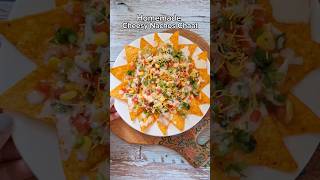 🎊Easy Cheesy Nachos ChaatCheese corn Nachos Loaded Nachos nachos youtubeshorts [upl. by Ynneb443]