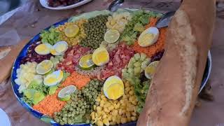 The second meal is during lunch at Hotel Auberge in Azougui Adrar Region Mauritania [upl. by Rhea638]