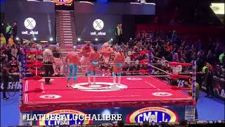 La Sombra Vamos a recordarle a la gente quien te quitó tu máscara Volador Jr mano a mano a una caí [upl. by Adaha]