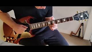 Thrill is Gone Blues with Gibson SG P90 Standard [upl. by Doownel]