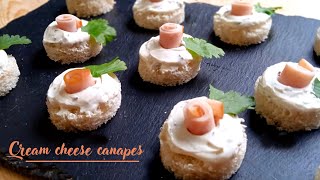 Delicious Cream Cheese Canapes [upl. by Leontyne390]