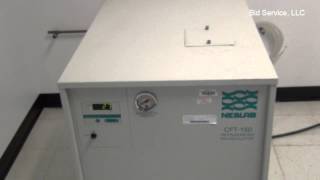 Neslab CFT150 Recirculating Chiller 59034 [upl. by Nichy]