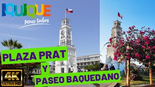 PLAZA PRAT  PASEO BAQUEDANO  IQUIQUE [upl. by Ecnahoy276]