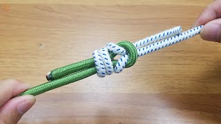 How to tie rope  2 knots you need to know to apply in daily life [upl. by Eillat]