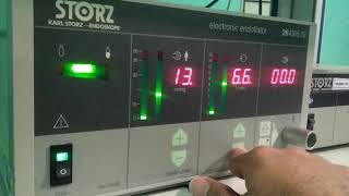 Storz co2 insufflator workingbme medicaltechnology biomedicalengineer gehealthcare [upl. by Gronseth]