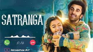 Animal  Satranga Ringtone  Satranga animal ringtone  satranga ringtone animal movie  arjit singh [upl. by Orazio]