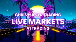 Chris Pulver Trading  A1 Trading  TraderNick LIVE Analysis SampP Nasdaq Gold BTC [upl. by Nolyad]