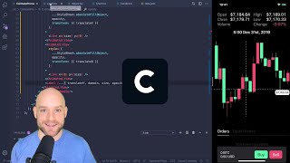 Coinbase Pro Candlestick Scrubber  “Can it be done in React Native” [upl. by Marya]