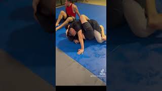 Jiu jitsu vs Wrestling 🤼🥋 youtubeshorts viral fitness fyp jiujitsu wrestling ufc grappling [upl. by Tjon]