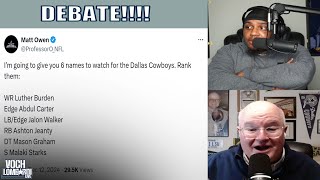 ✭ Bryan Broaddus and Voch argue over Professor Os list [upl. by Essyla]