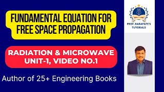 FUNDAMENTAL EQUATION FOR FREE SPACE PROPOGATION [upl. by Isolde]