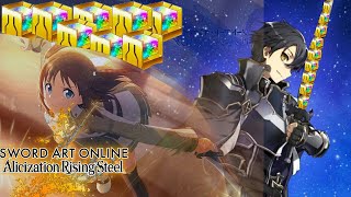 Integrity Knight Kirito and Ronnie Sword art Online Alicization Rising Steel [upl. by Kinney725]