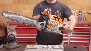 Bringing a Classic Stihl Chainsaw Back to Life [upl. by Ivad]