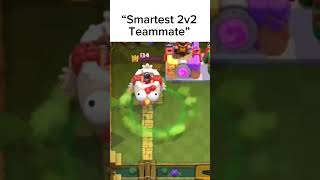 “Smartest Clash Royale Player” clashroyale clashroyaleshorts clashroyalememes shorts supercell [upl. by Eselahc]