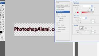 Photoshop cs3 yazı efekti [upl. by Granville]