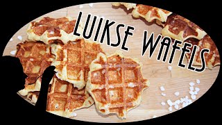 Luikse wafels  Suikerwafel  recept amp ingrediënten [upl. by Ludovika]