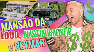 TOUR PELA MANSÃO DA LOUD NEYMAR E LUCIANO HUCK QUAL DELAS VOCÊ MORARIA  MatheusMazzafera [upl. by Eenwat]